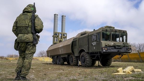Расчет комплекса «Бастион» выполнил пуск ракеты «Оникс» по цели на Украине